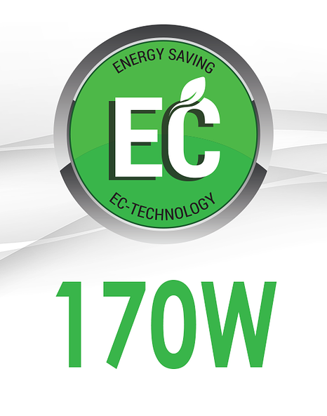 ECOFIT EC G9 170-watt motors
