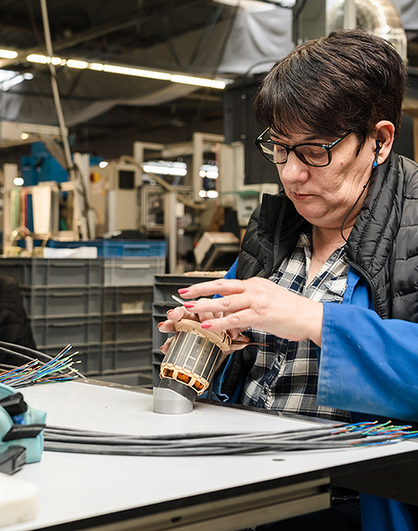 Fabrication des ventilateurs ECOFIT