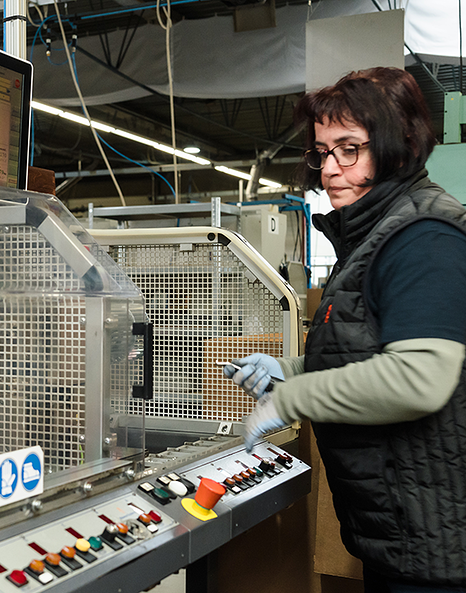 Fabrication des ventilateurs ECOFIT