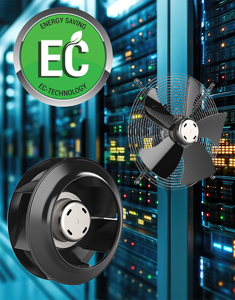 Ventilateurs ECOFIT EC V8 pour data centers